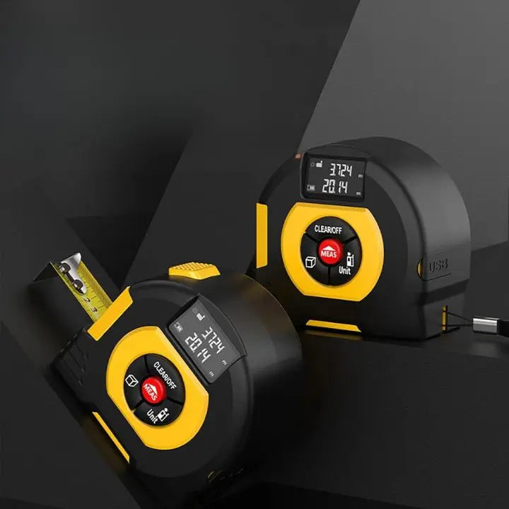 Frendorf | 3-in-1 Laser-Maßband – Digital, infrarot & klassisch in einem Tool