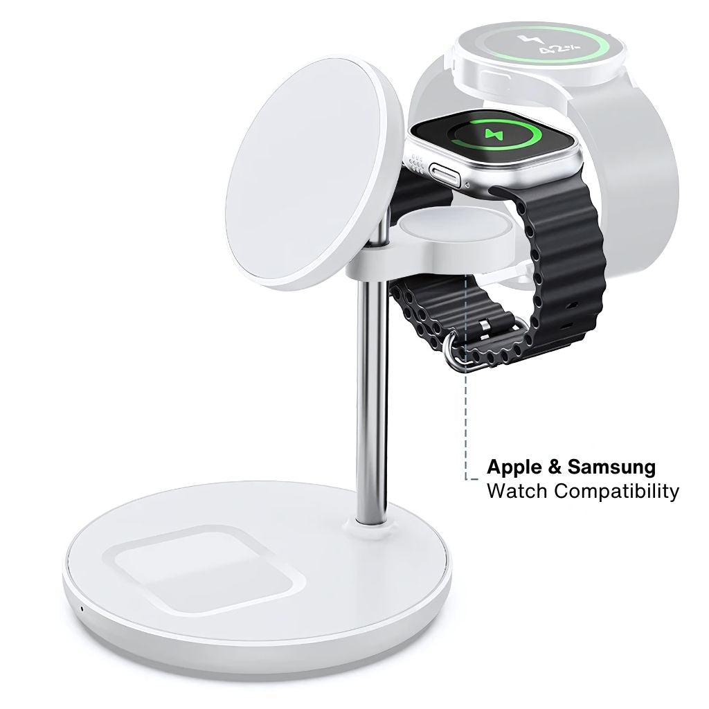 Frendorf | 3 in 1 Magnetisches Ladegerät für Apple & Samsung