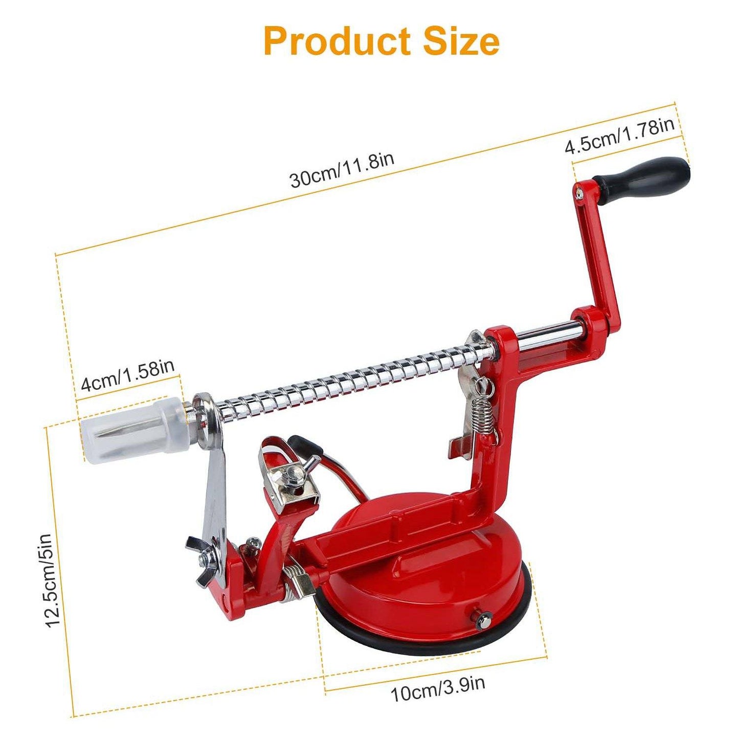 Frendorf | 3-in-1 Apfelschäler manuelle Rotation