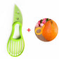 Frendorf | 3 in 1 Avocado Schneider Entkerner Butter Schäler Cutter Fruchtfleisch Separator