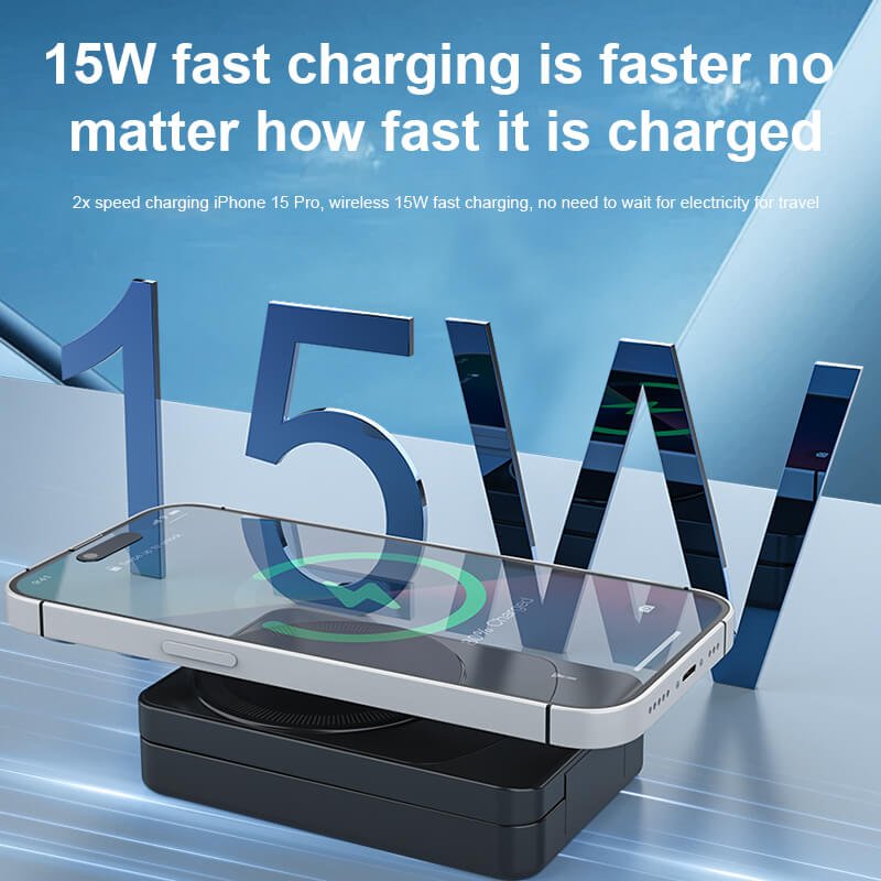 Frendorf | 3 in 1 Qi2 Faltbares Ladegerät