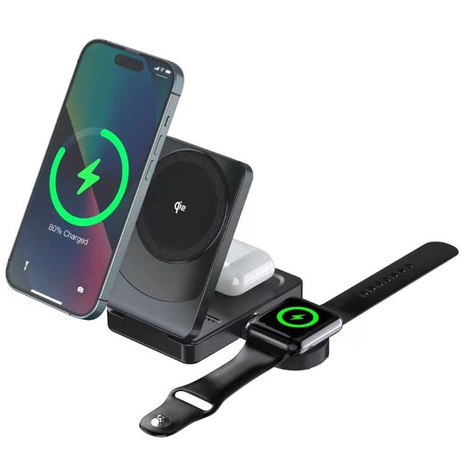 Frendorf | 3 in 1 Qi2 Faltbares Ladegerät