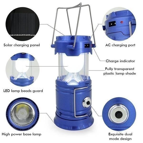 Frendorf | 3-in-1 LED Solar Campinglaterne