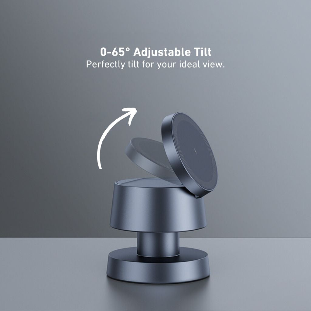 Frendorf | 3-in-1 Magnetisches Wireless Charger mit Umgebungslicht – Für iPhone 16 Pro Max, Apple Watch Ultra 2 & AirPods Pro