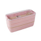 Frendorf | 3-Lag stapelbare Bento-Box Japanisches Lunchbox-Set mit Löffel & Gabel