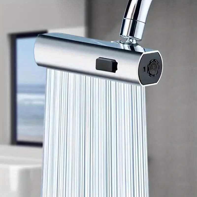 Frendorf | 3-Modus Leckdichter Waschbecken Wasserhahn Adapter - Langlebige Kupferkonstruktion für Küche und Badezimmer