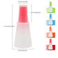 Frendorf | 3er-Pack: 2,2 oz Silikon BBQ Öl Flasche Bürste mit flachem Boden Design