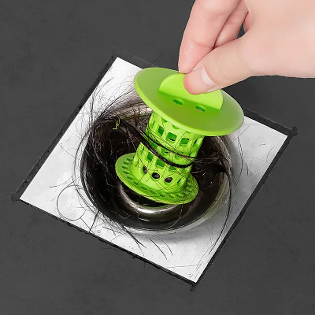 Frendorf | 3er-Pack: Badezimmer Abfluss Haarfänger Bad Stopfen Plug Waschbecken