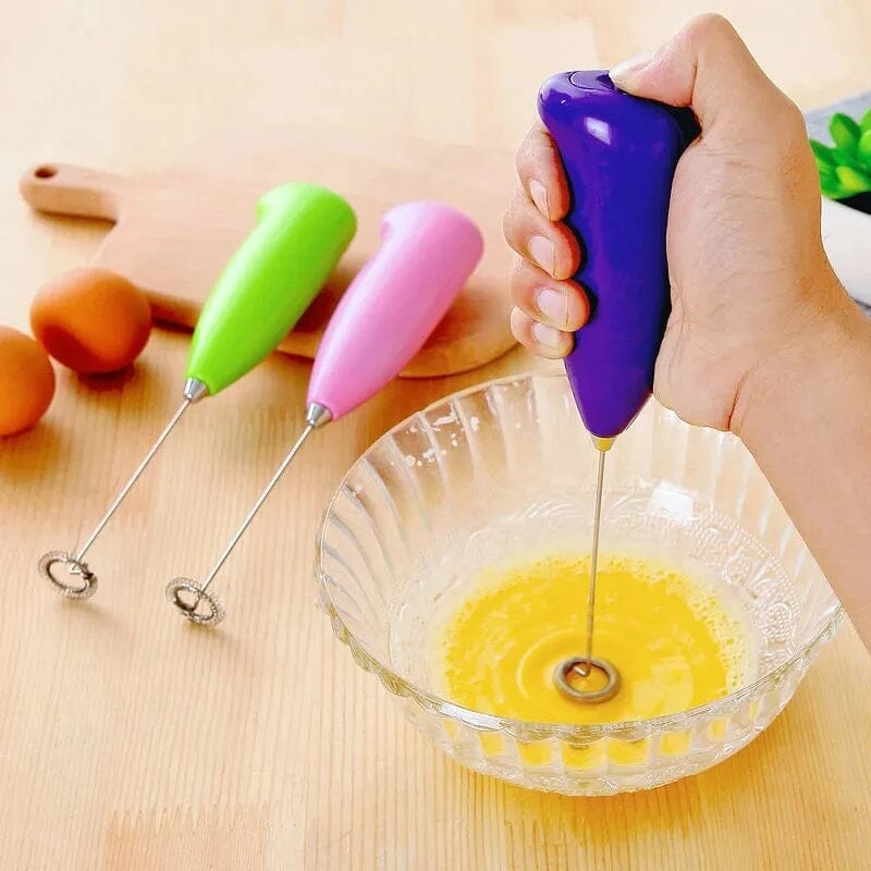 Frendorf | 3er-Pack: Elektrischer Milchschäumer Handrührer