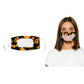 Frendorf | 3er-Pack: Halloween Edition Smile Communicator Klare Mund Gesichtsmaske