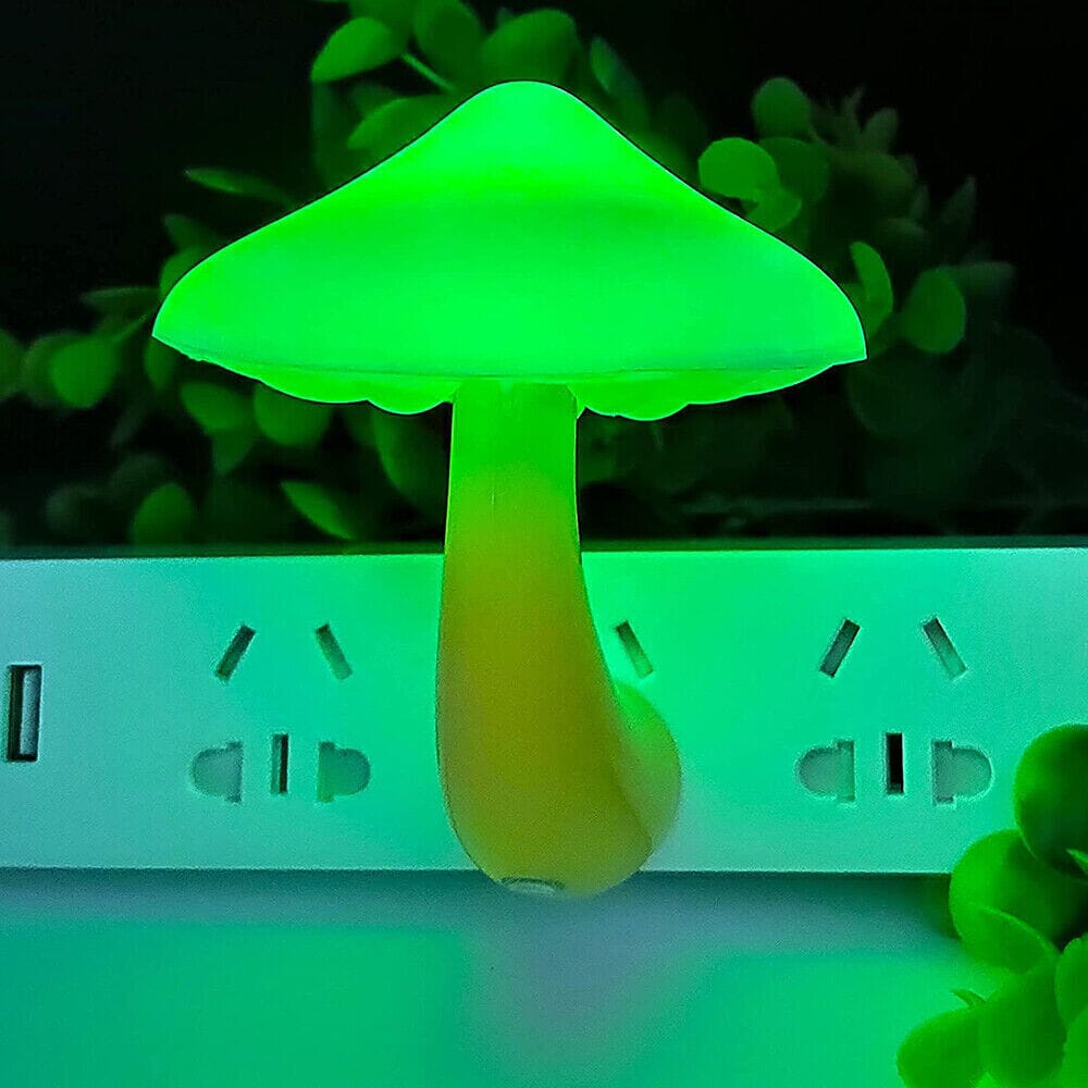 Frendorf | 3-Pack: Pilz Nachtlicht mit Dämmerungs- zu Tageslichtsensor