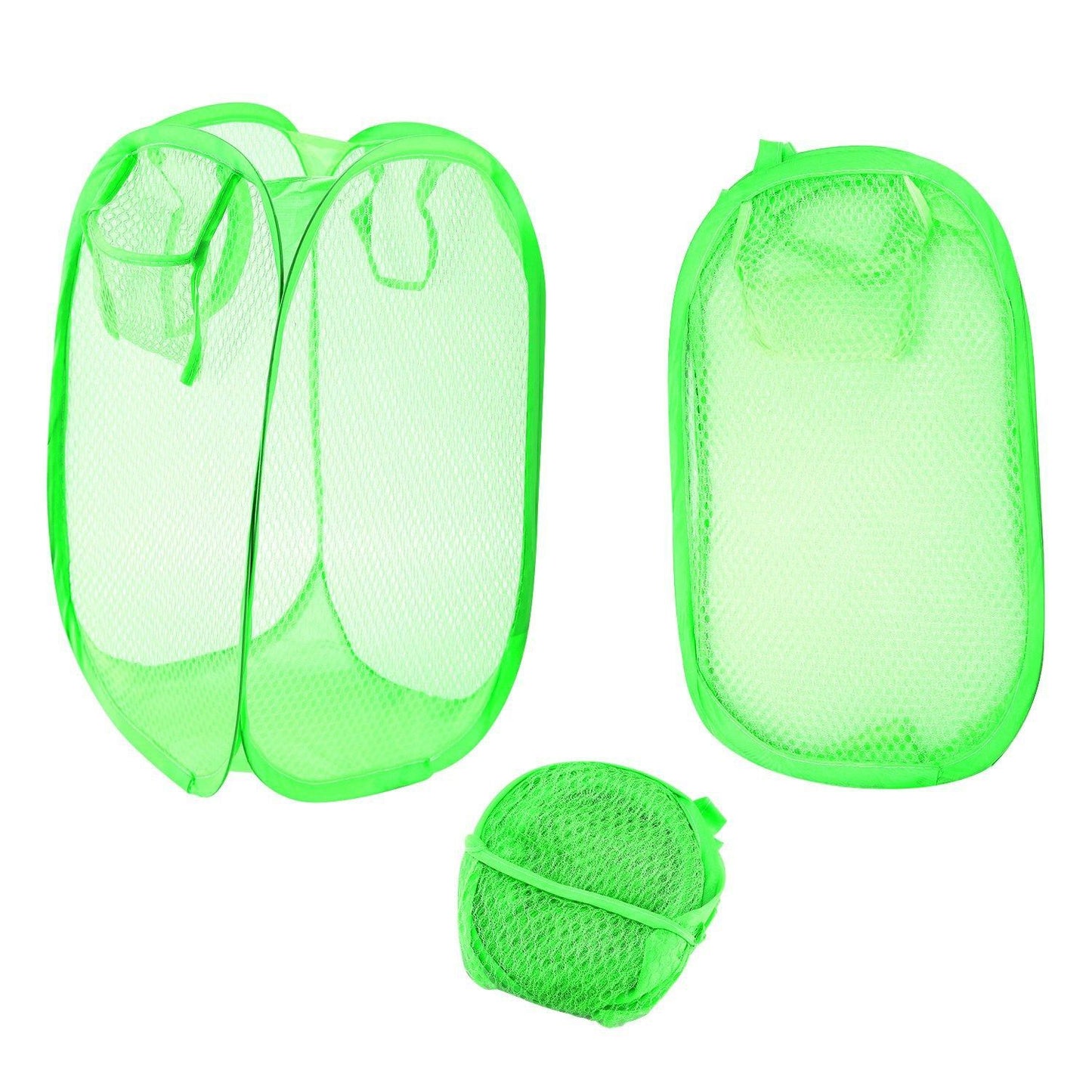 Frendorf | 3-Pack: Pop-Up Wäschekörbe Faltbar