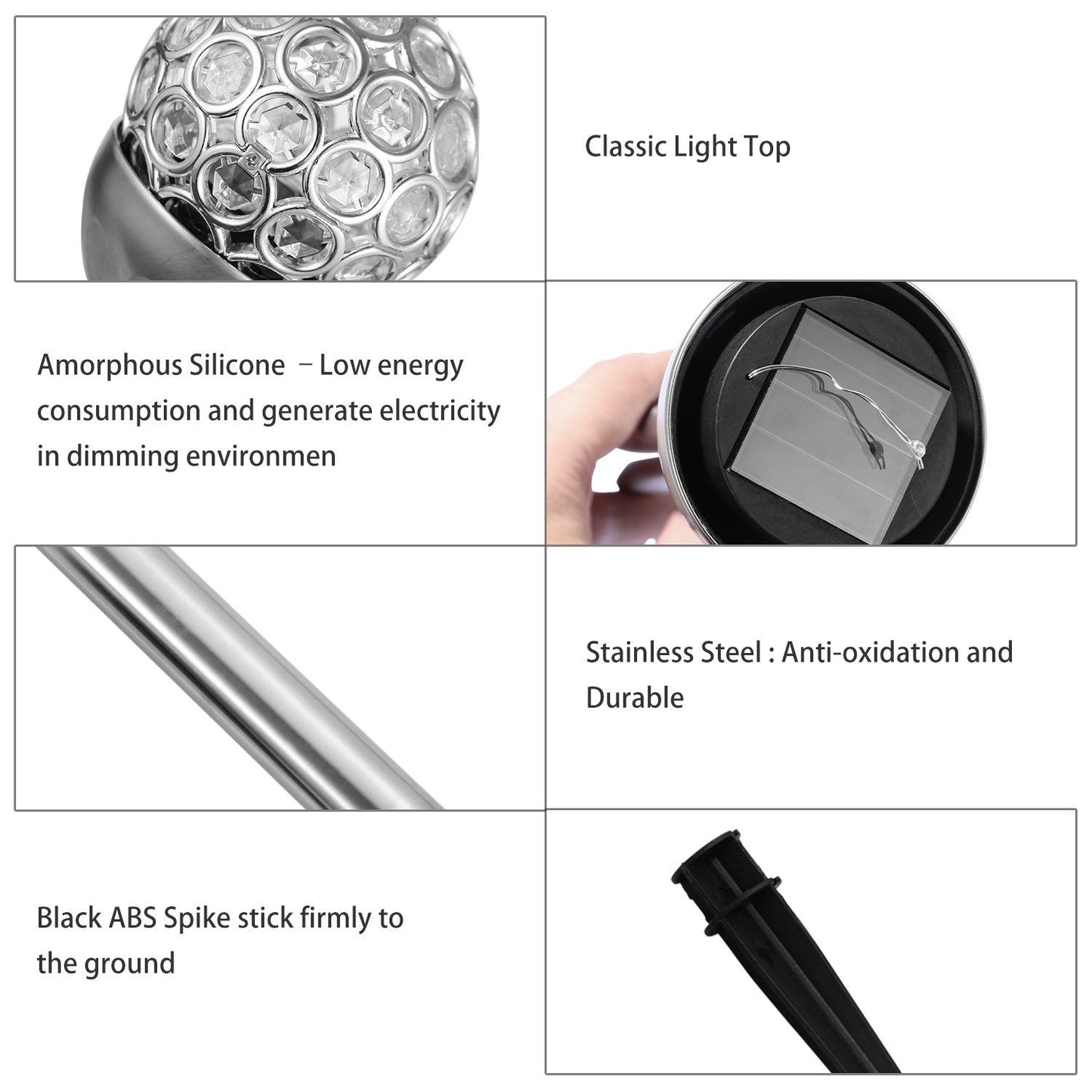 Frendorf | 3er-Pack: Solarek Outdoor Solarleuchten