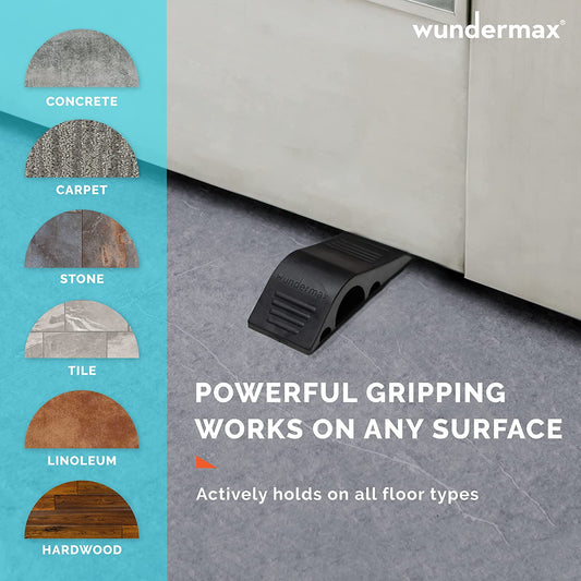 Frendorf | 3-Pack: Wundermax Gummi Sicherheits-Türstopper