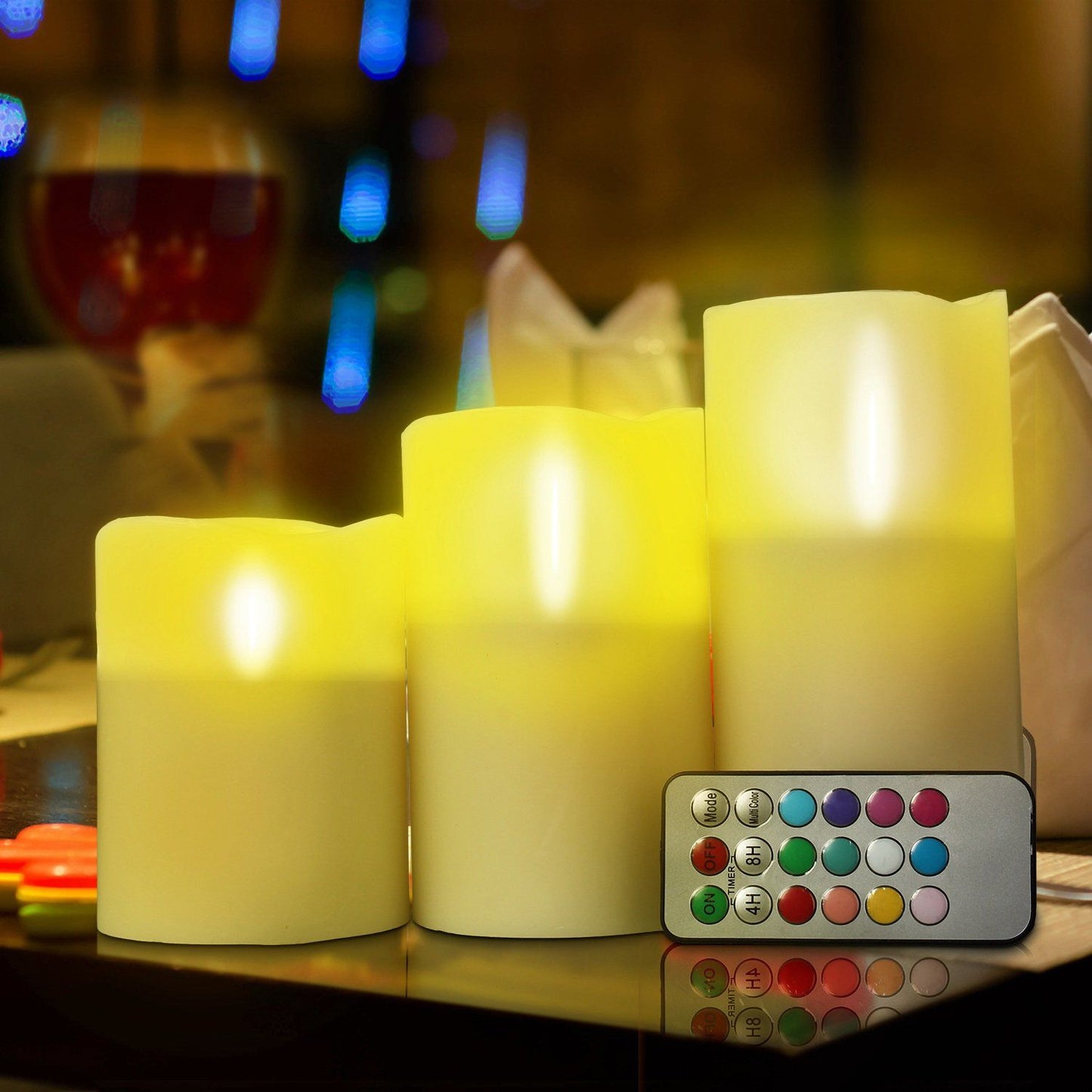 Frendorf | 3-Teilig: Flameless Teelichter