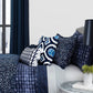 Frendorf | 3-teilige: Global Indigo Mudcloth Baumwoll Quilt Set