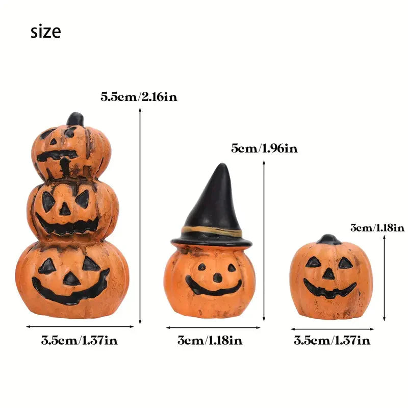 Frendorf | 3-teilige: Halloween Kürbisdekorationen