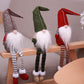 Frendorf | 3-teilig: Handmade Sitzender Langbeinig Weihnachts Elf Flaschen Dekoration Set