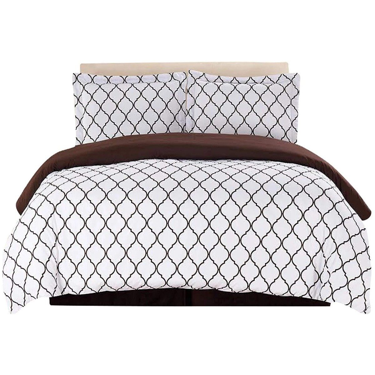 Frendorf | 3-teilig: Lux Decor Kollektion Bettbezug Set - Verschiedene Stile