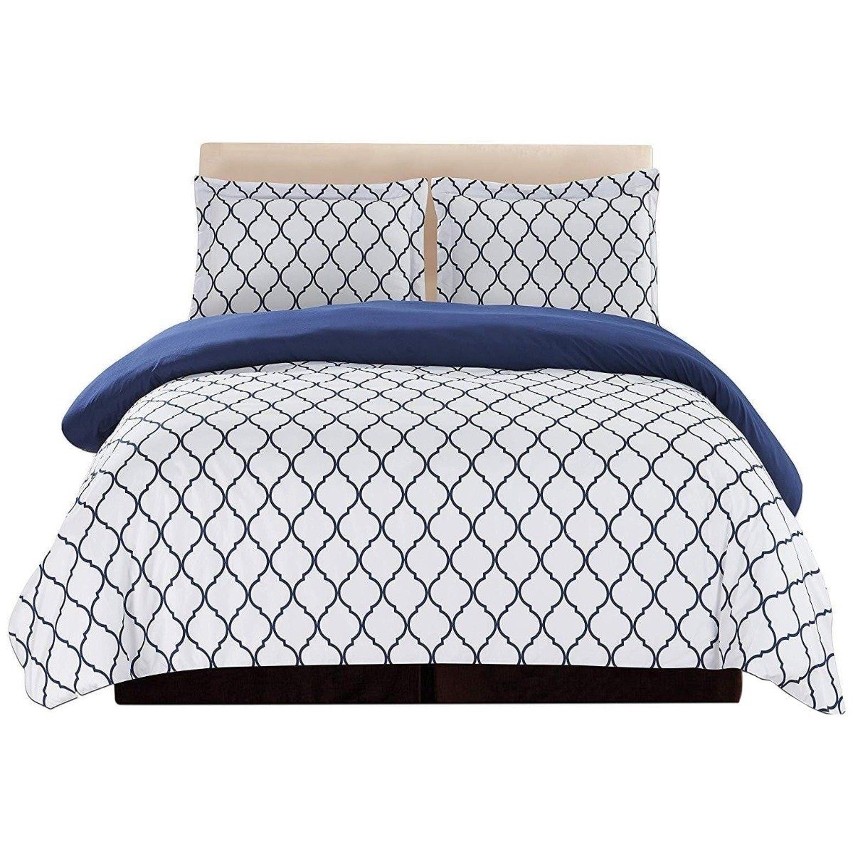 Frendorf | 3-teilig: Lux Decor Kollektion Bettbezug Set - Verschiedene Stile