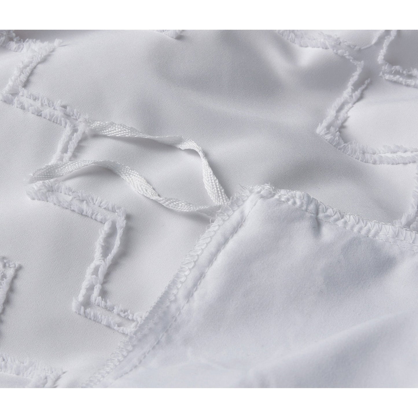 Frendorf | 3-Teiliges Set: Bibb Home Tufted Clipped Bettbezug