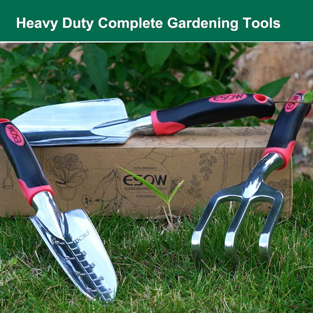 Frendorf | 3-teilige Set: Guss-Aluminium Schwerlast Garten-Kit
