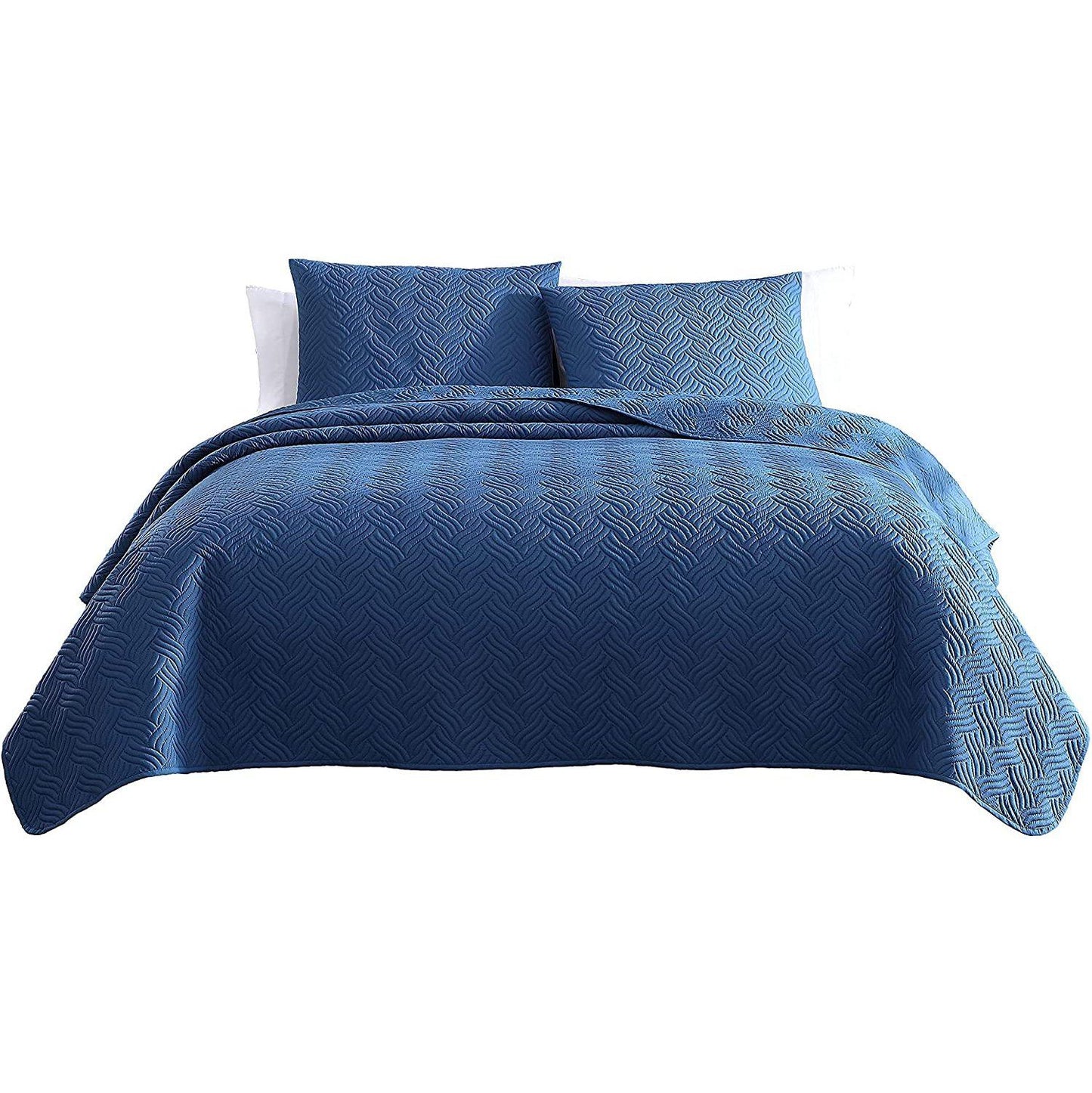 Frendorf | 3-teilige Set: Geprägtes Steppbett-Set
