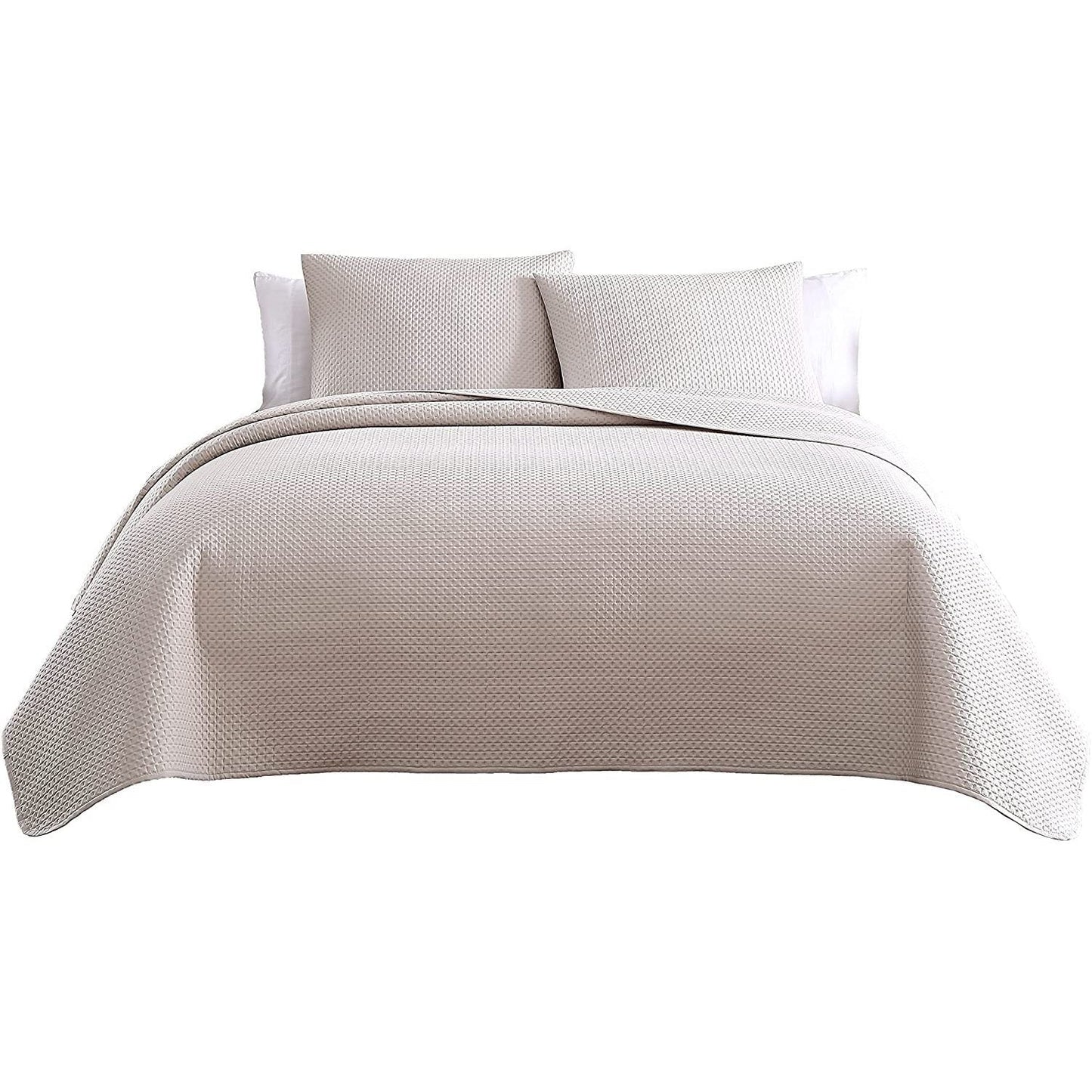 Frendorf | 3-teilig: The Nesting Company Aspen Bettwäsche-Kollektion Präge Bettbezug Tagesdecke Set