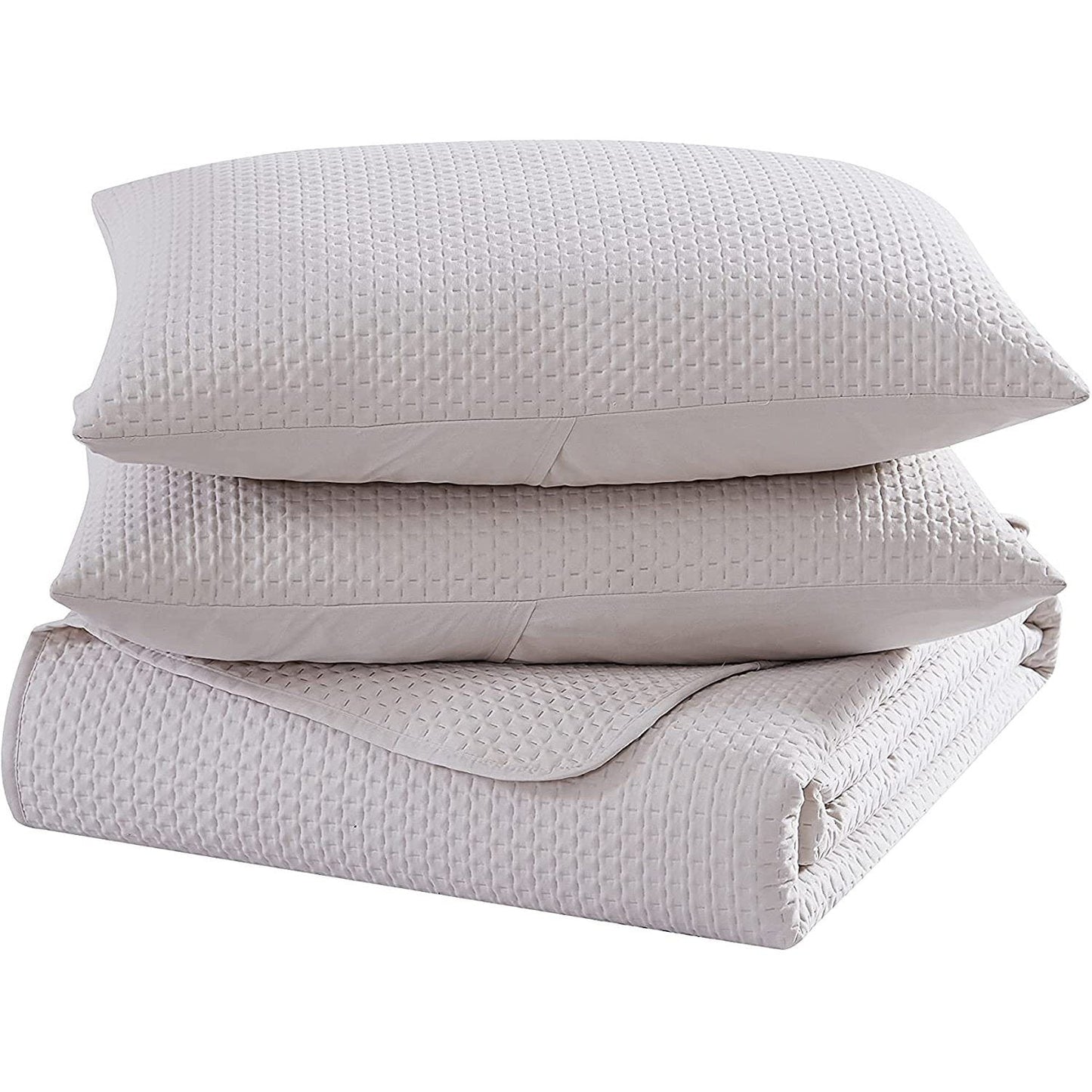 Frendorf | 3-teilig: The Nesting Company Aspen Bettwäsche-Kollektion Präge Bettbezug Tagesdecke Set