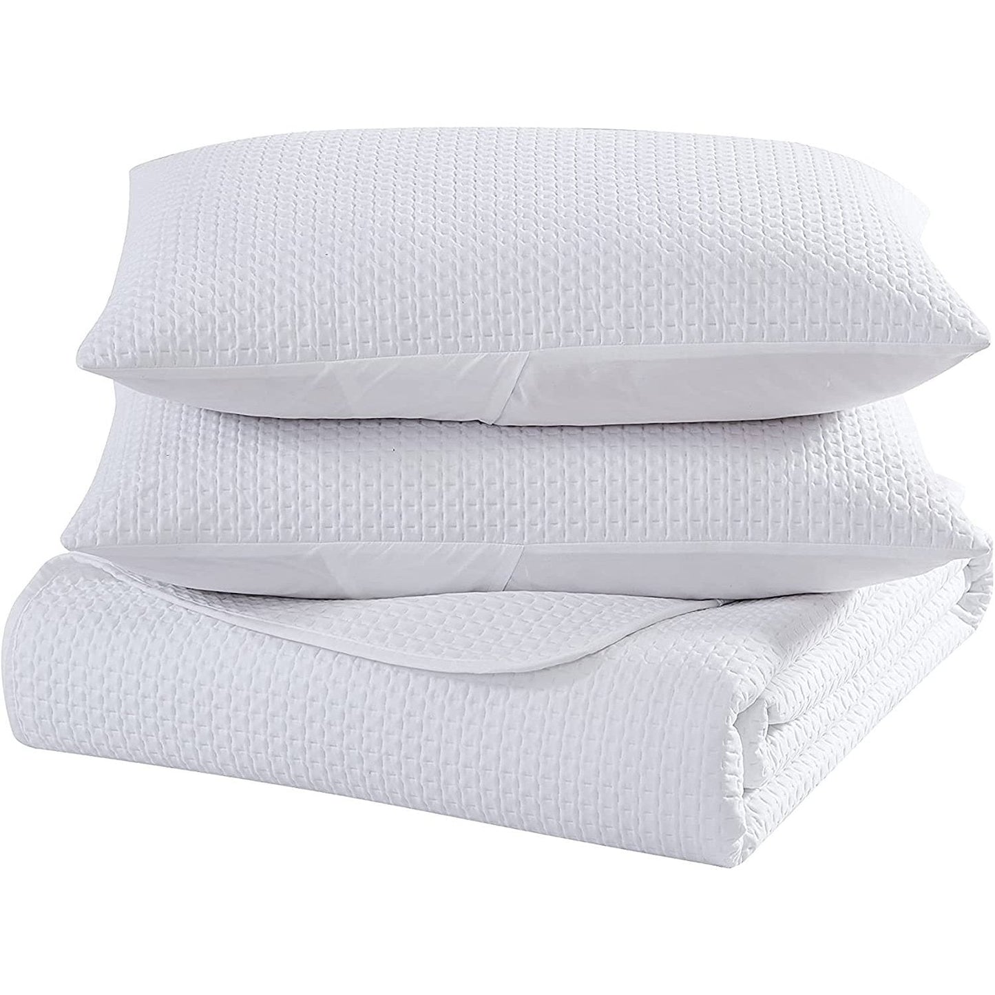 Frendorf | 3-teilig: The Nesting Company Aspen Bettwäsche-Kollektion Präge Bettbezug Tagesdecke Set