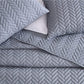 Frendorf | 3-Teilig: Die Nesting Company Birken-Bettwäsche-Kollektion Präge-Bettüberwurf-Set