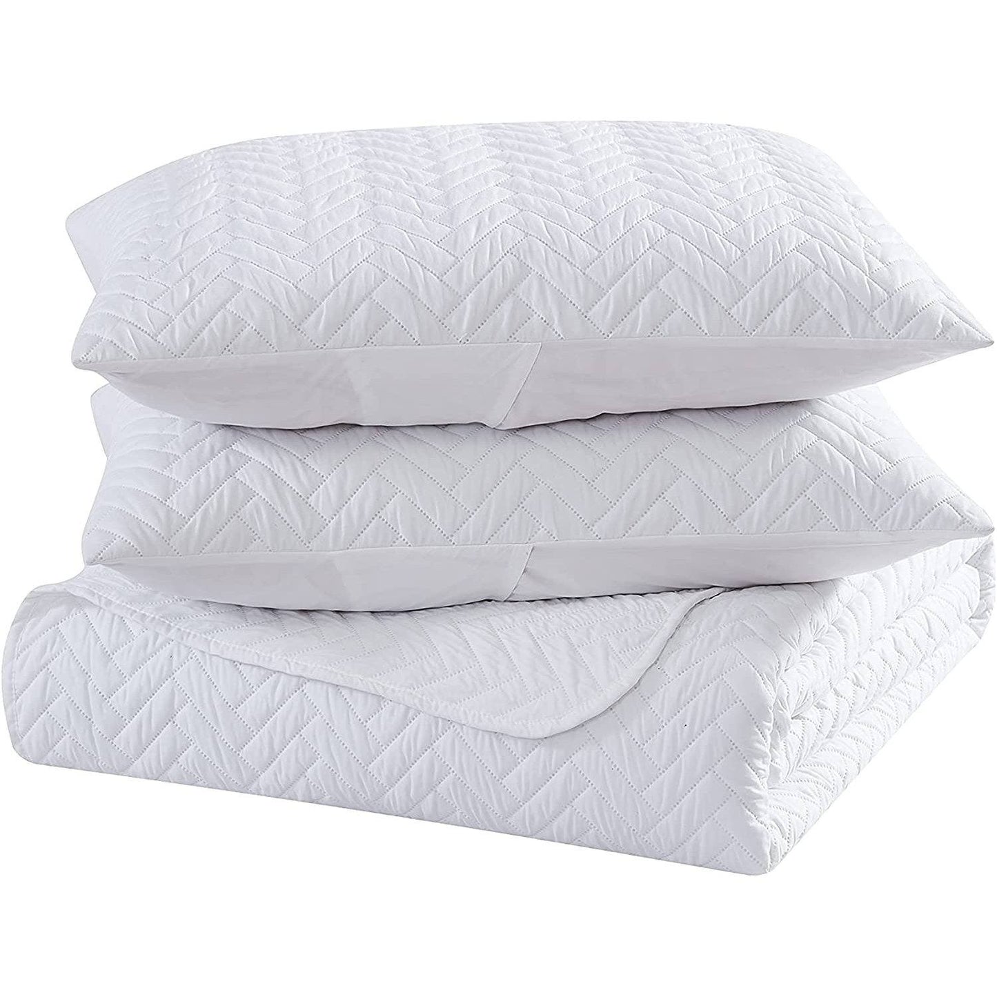 Frendorf | 3-Teilig: Die Nesting Company Birken-Bettwäsche-Kollektion Präge-Bettüberwurf-Set