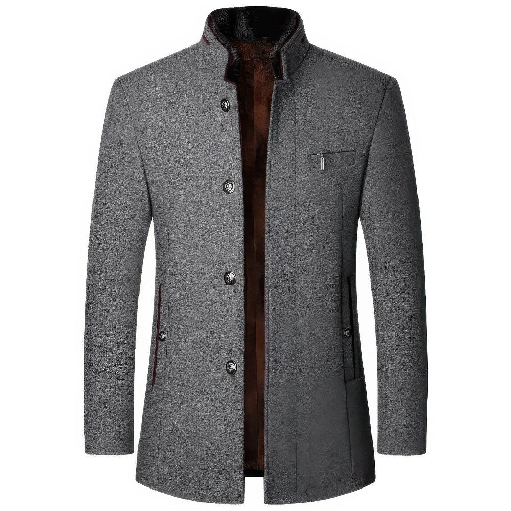 Frendorf | Winter-Trenchcoat für Herren – Stilvolle Wärme für kalte Monate