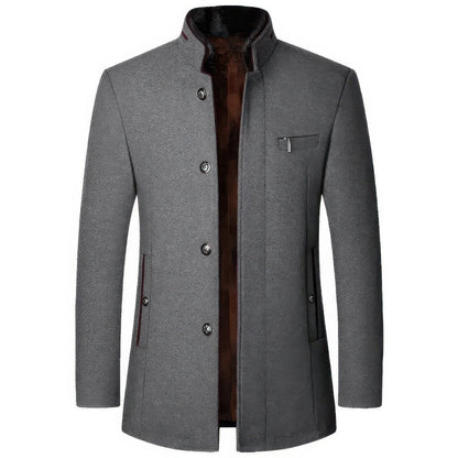 Frendorf | Winter-Trenchcoat für Herren – Stilvolle Wärme für kalte Monate
