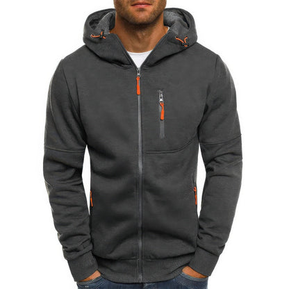 Frendorf | Bequeme Herren Hoodie Weste mit Reißverschluss