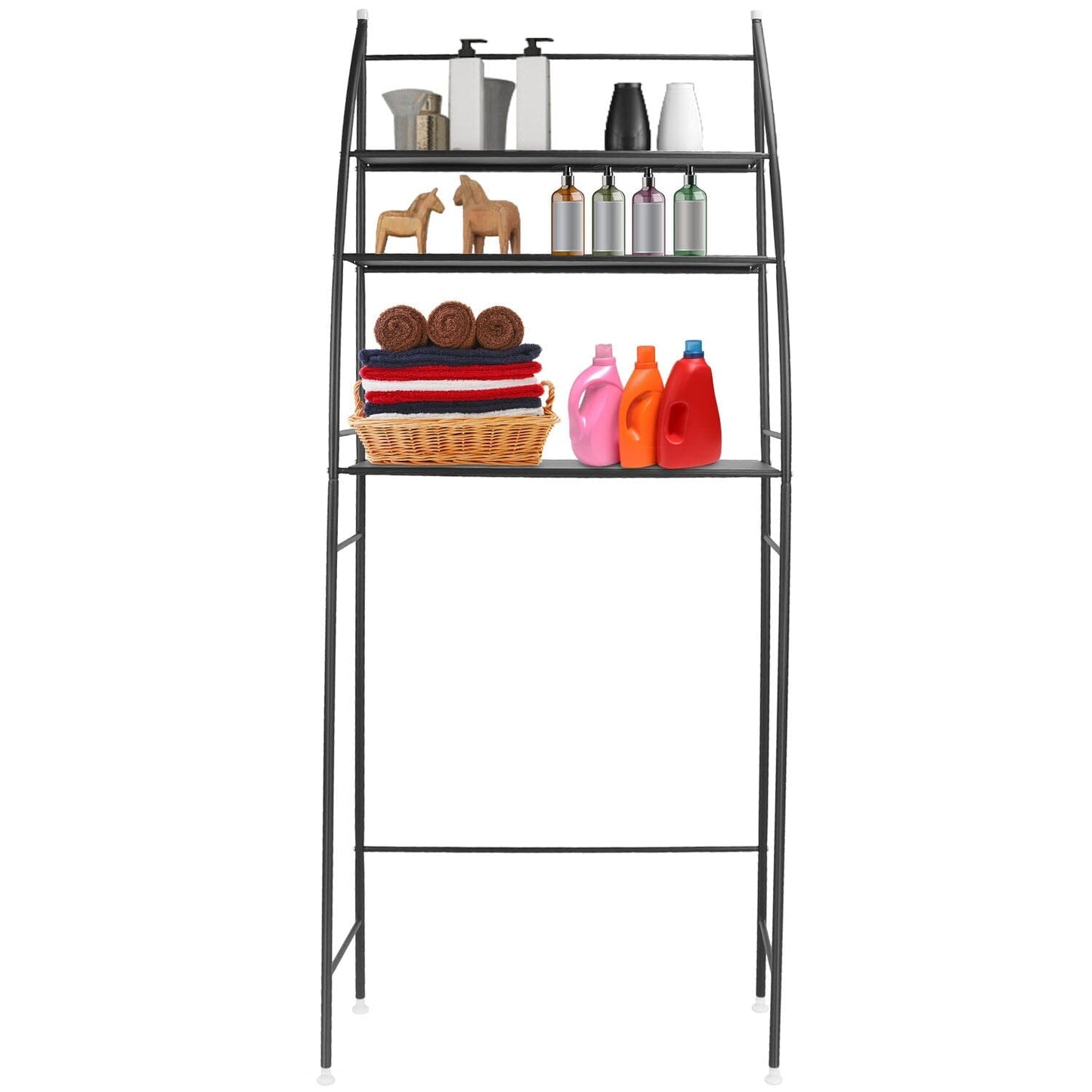 Frendorf | 3-stufiges Badezimmer Regalsystem über der Toilette