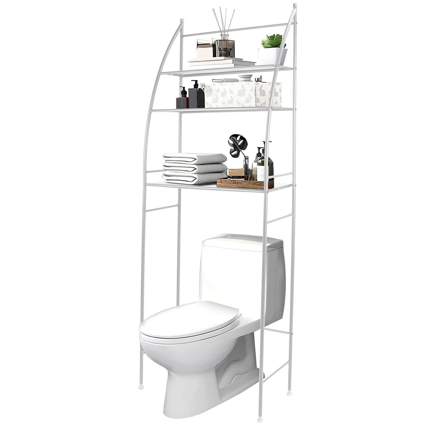 Frendorf | 3-stufiges Badezimmer Regalsystem über der Toilette
