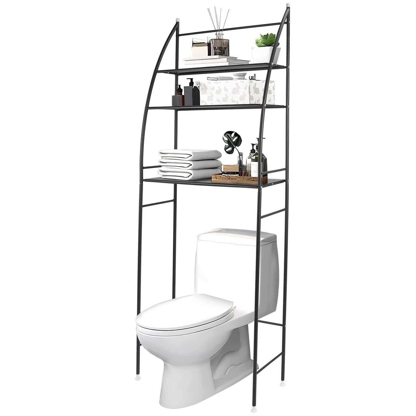 Frendorf | 3-stufiges Badezimmer Regalsystem über der Toilette