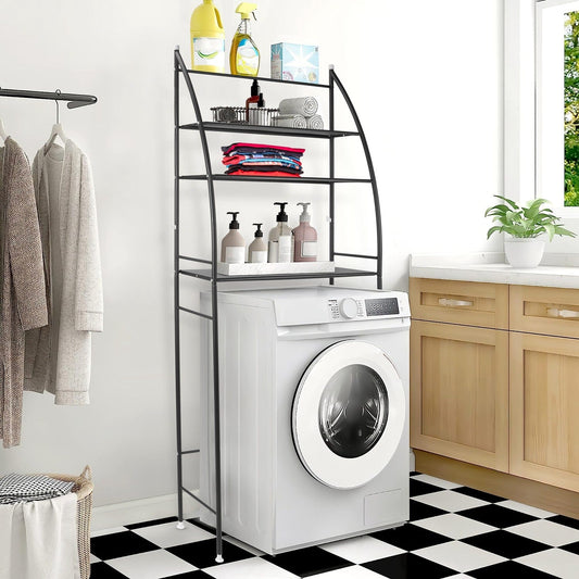 Frendorf | 3-stufiges Badezimmer Regalsystem über der Toilette