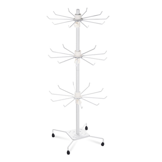 Frendorf | 3-Tier Metall Schmuck Rack 30-Haken Halsketten Armbänder Ausstellungsständer