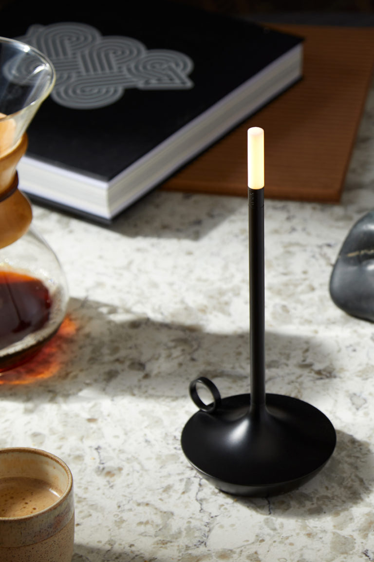 Frendorf | Graypants Wick Type wiederaufladbare Tischlampe
