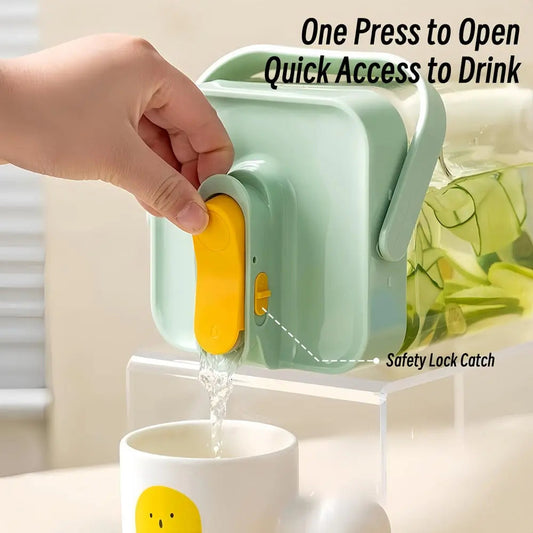 Frendorf | 3.5L Getränkespender mit Auslaufhahn für Kühlschrank