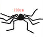 30/50/75/125/150/200cm Halloween Riesen Schwarze Plüschspinne Halloween Dekoration Requisiten Kinder Spielzeug Geisterhafte Außenparty Haus Dekor