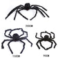 30/50/75/125/150/200cm Halloween Riesen Schwarze Plüschspinne Halloween Dekoration Requisiten Kinder Spielzeug Geisterhafte Außenparty Haus Dekor