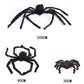 30/50/75/125/150/200cm Halloween Riesen Schwarze Plüschspinne Halloween Dekoration Requisiten Kinder Spielzeug Geisterhafte Außenparty Haus Dekor