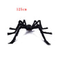30/50/75/125/150/200cm Halloween Riesen Schwarze Plüschspinne Halloween Dekoration Requisiten Kinder Spielzeug Geisterhafte Außenparty Haus Dekor