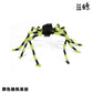 30/50/75/125/150/200cm Halloween Riesen Schwarze Plüschspinne Halloween Dekoration Requisiten Kinder Spielzeug Geisterhafte Außenparty Haus Dekor