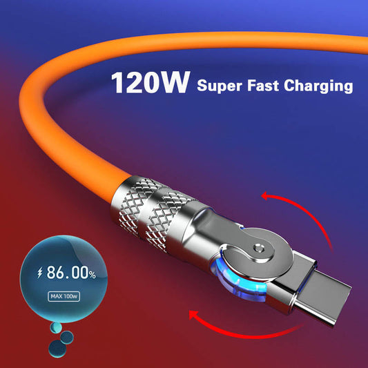 Frendorf | 180° Anti-Break Schnelllade-Datenkabel (120W)