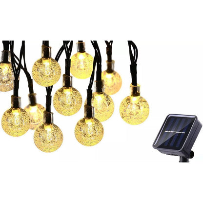 Frendorf | 30 LED Solar Lichterkette Balllichter Außen Wasserdicht Garten Dekor