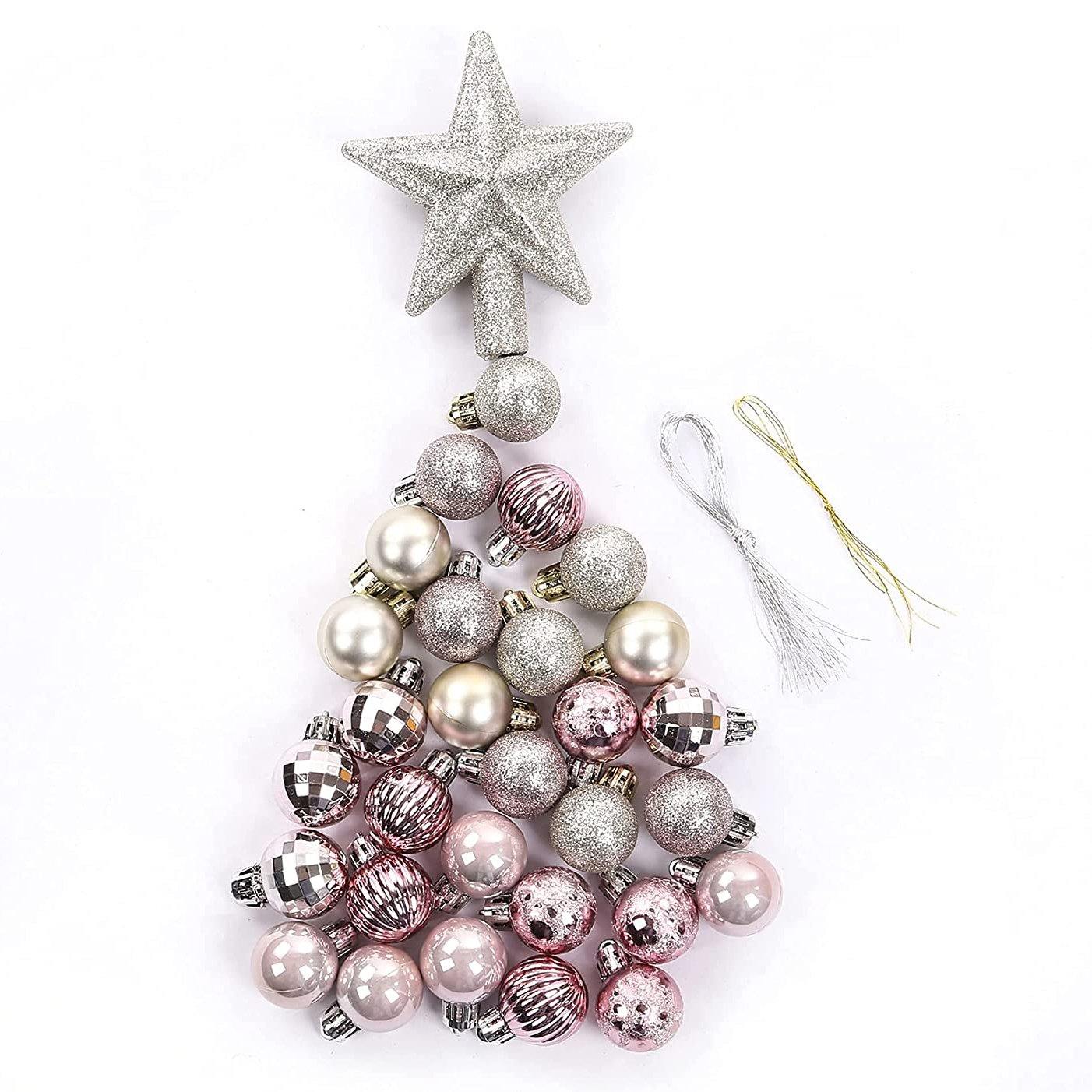 Frendorf | 30-teilig: Weihnachtsbaumkugeln für den Christbaum